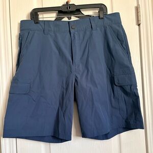 Orvis Men’s Tech Shorts – Size 36 – Slate Blue – Lightweight & Stretchy